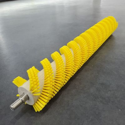 Nylon Cylindrical Industrial Fruit Roller Cleaning Brush
