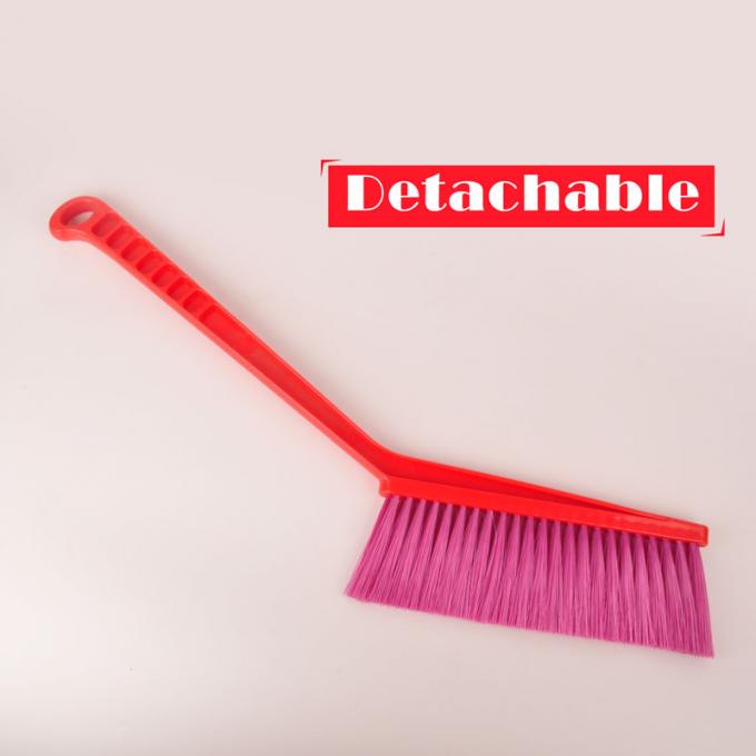 Spazzola di pulizia molle del tappeto della scopa dei capelli della maniglia di governo della casa del letto della spazzola del sofà della spazzola lunga della polvere