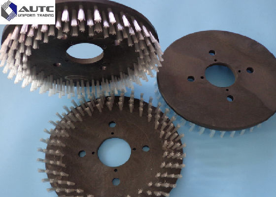 Polypropylene Rotary Carpet Scrubbing Brush , Stripping Carpet Shampoo Brush,Silicon Carbide Around Abrasive Wire Polish