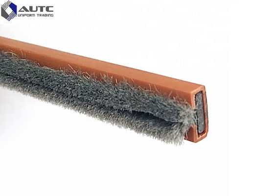 Customized Metal Channel Strip Brushes Self Adhesive Fire Door Intumescent Seal