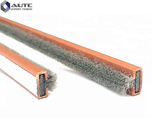Customized Metal Channel Strip Brushes Self Adhesive Fire Door Intumescent Seal
