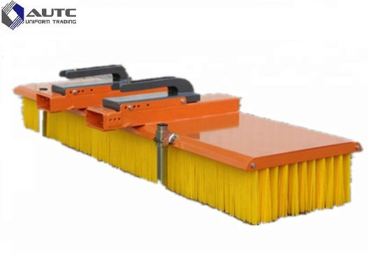 Floor Forklift Brush Sweeper Industrial Warehouses High Density Easy Installation
