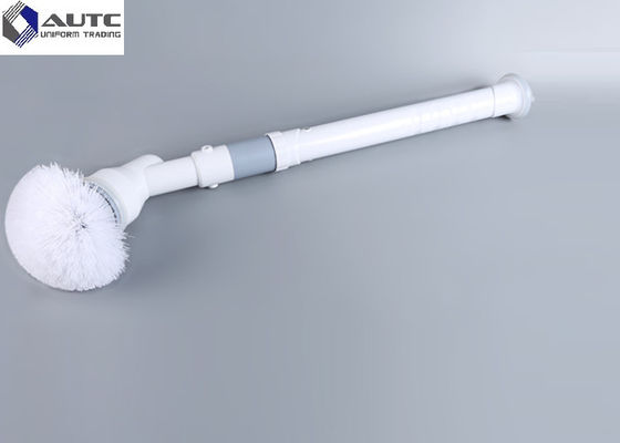 Handheld Electric Cleaning Brush , ABS Spin Kitchen Cleaning Brush For Pots Pans Sinks