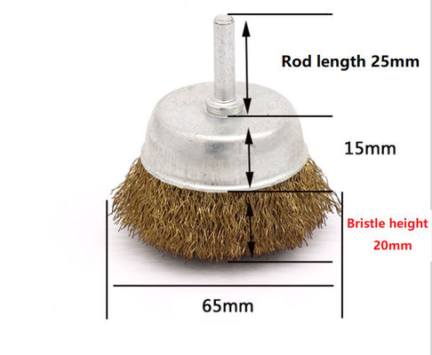 Parallel Stainless Steel Wire Wheel Grinding Brush Angle Grinder Root Carving Deburring Metal Derusting Flat Wire Brush