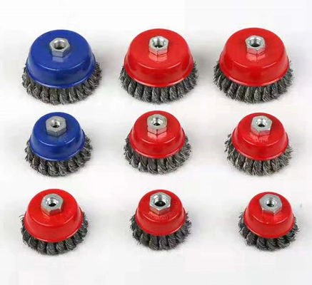 Parallel Stainless Steel Wire Wheel Grinding Brush Angle Grinder Root Carving Deburring Metal Derusting Flat Wire Brush