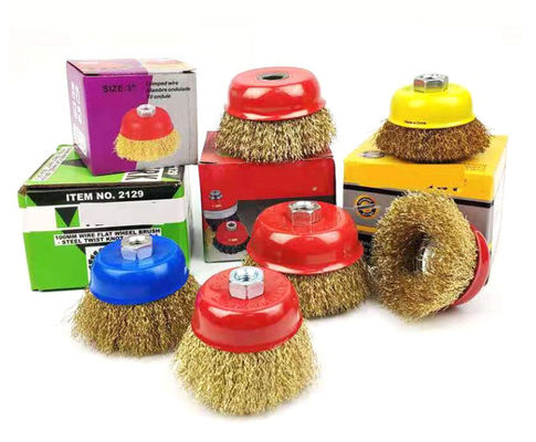 Parallel Stainless Steel Wire Wheel Grinding Brush Angle Grinder Root Carving Deburring Metal Derusting Flat Wire Brush