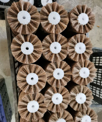 Horse Tail Derust PVC Roller Cylindrical Spiral Brushes