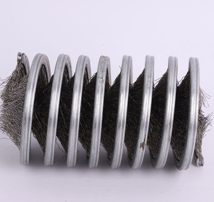 Industrial Spring Brush Steel Wheel Winding Derusting Polishing Brush Cleaning Derusting