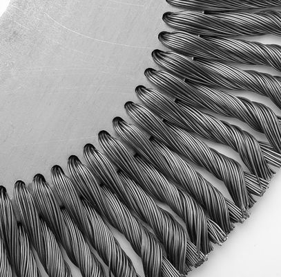 100*16mm Large Flat Stainless Steel Polished Wire Wheel Brush For Industrial Derusting