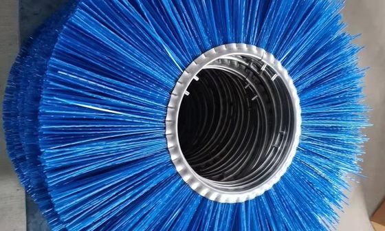 Inner Diameter 300mm  High Strength Wear Resistant Plastic Wire Brush Flat Steel Ring