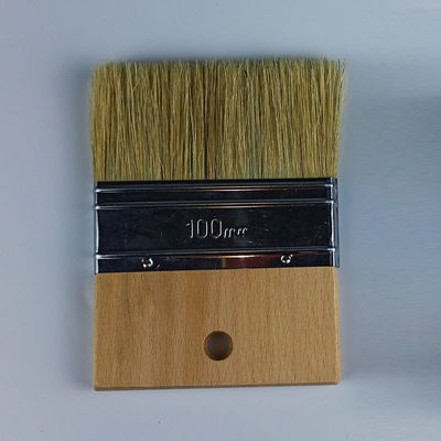 Spazzola di Vernice Large Woodeh Handle Art Spazzola di Vernice per Recinzione Legno Polverizzante 4 Inch 5,1cm Brilli
